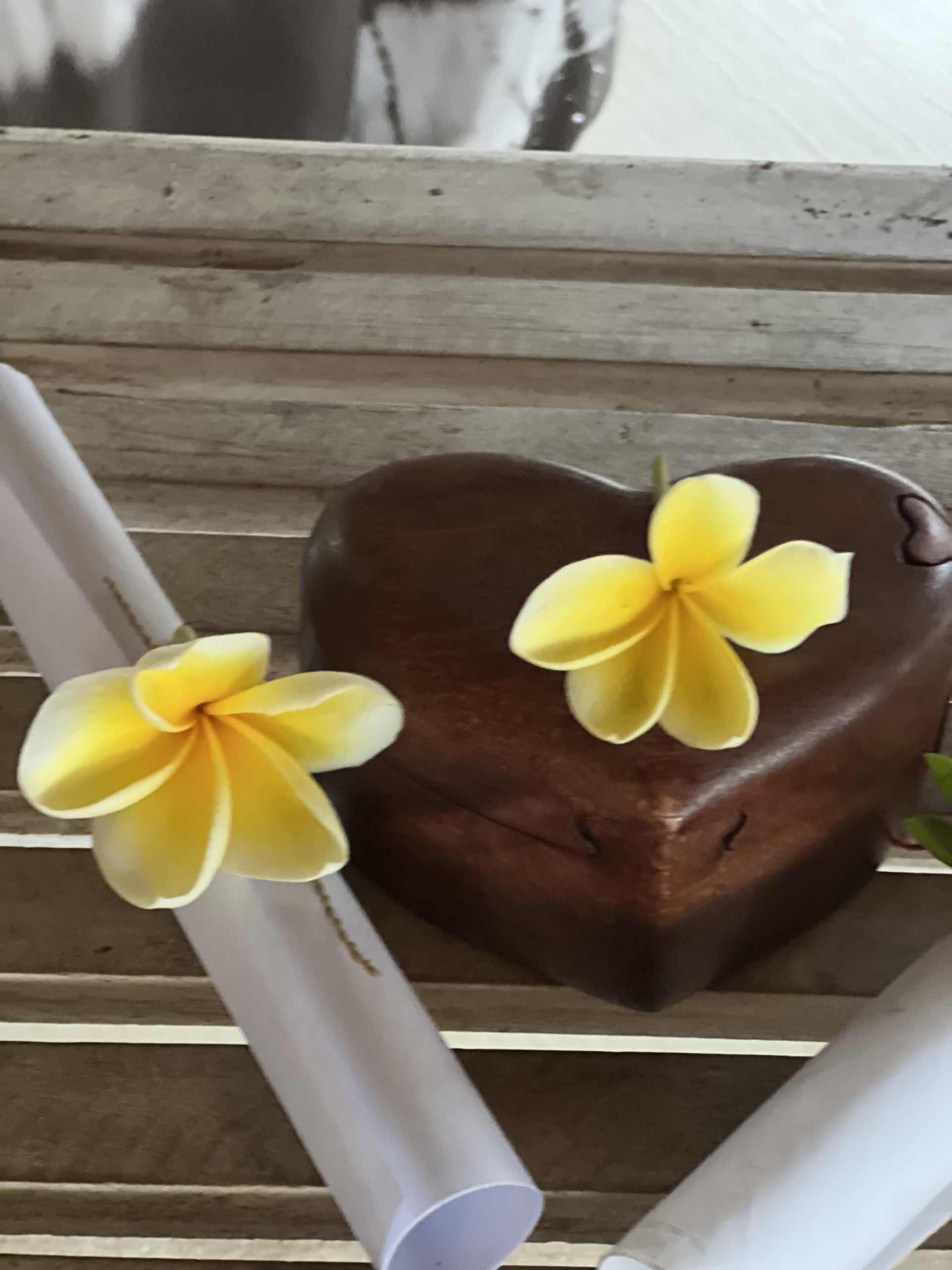 detalles de spa en Bali